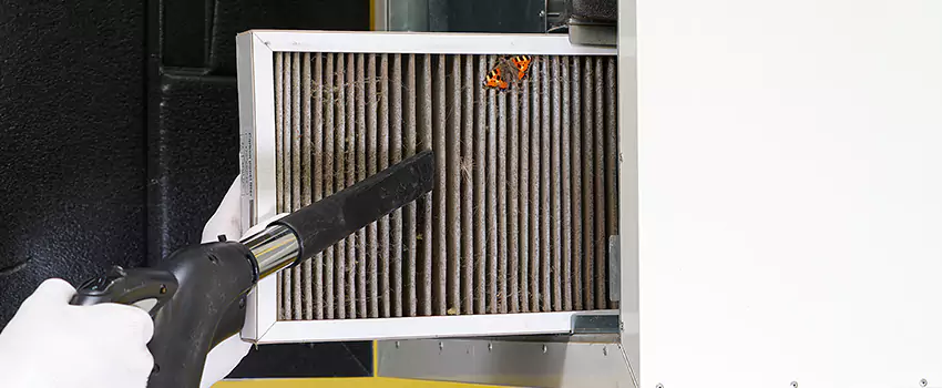 Clogged Air Duct Cleaning Process in Glen Cove, NY