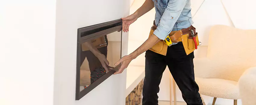 Metal Fireplace Installation in Glen Cove, New York