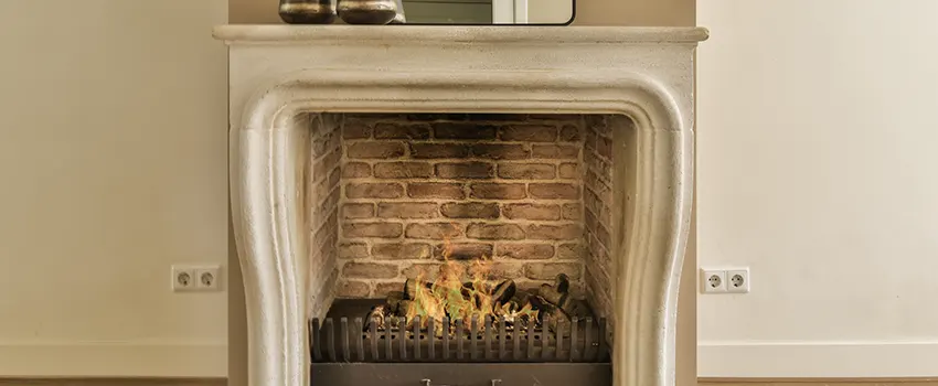 Vintage-style Fireplace Redesign in Glen Cove, New York