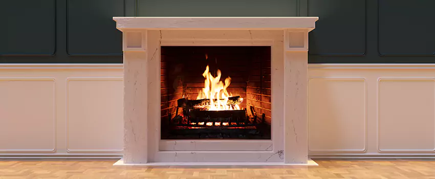 Open Flame Wood-Burning Fireplace Installation Services in Glen Cove, New York
