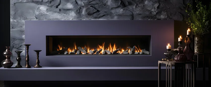 Ember Bed for Ventless Gas Fireplace in Glen Cove, NY